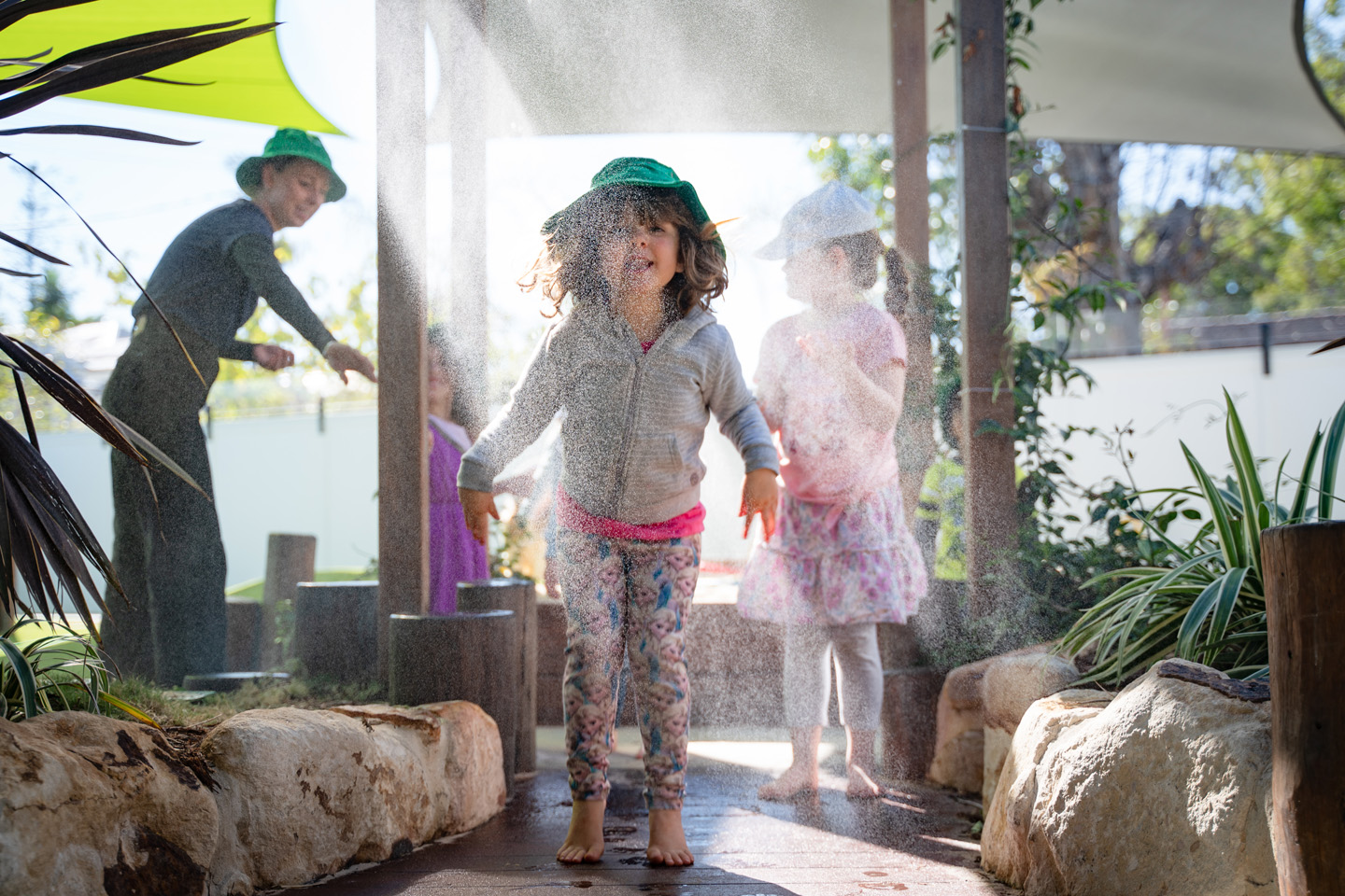 misting water kit at edge early learning Nundah
