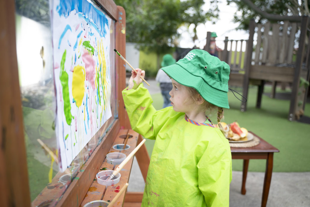 Benefits of painting for toddlers Edge Early Learning