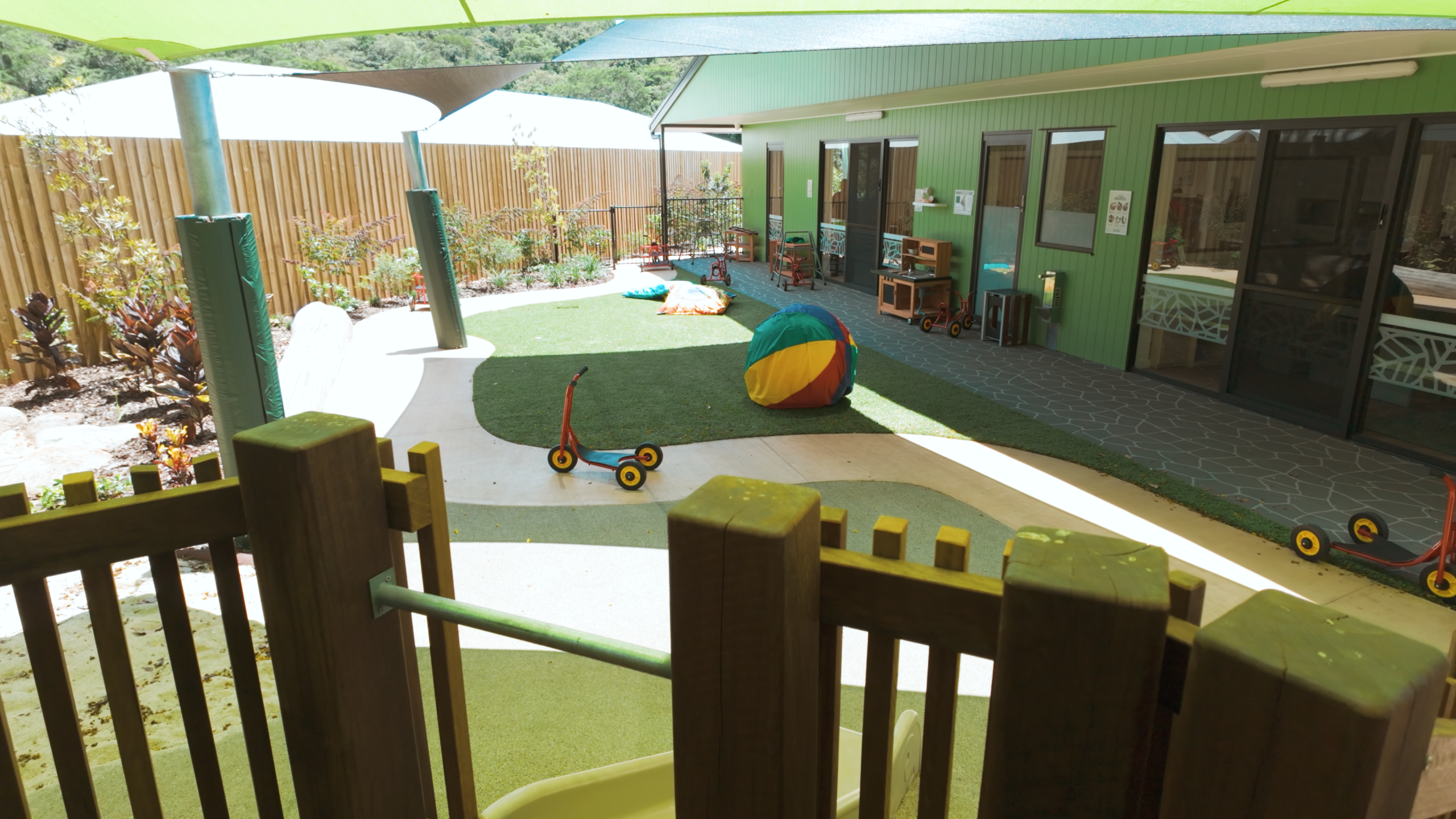 Kindergarten playgroud at Edge Early Learning Kanimbla