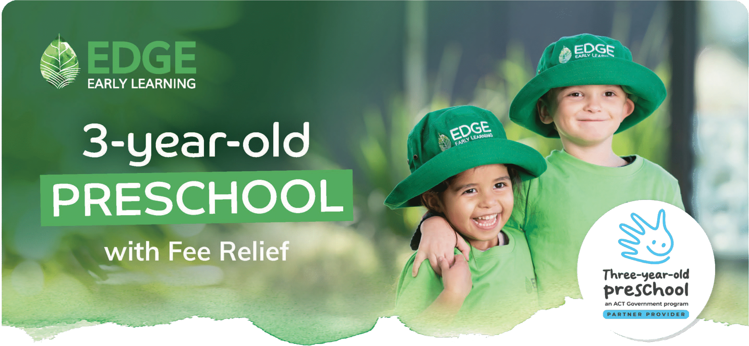 3-year-old Preschool with fee relief